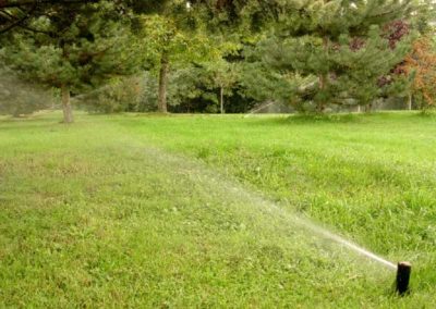 Réalisation d’un arrosage automatique sur pelouse dans une propriété à Chantesse