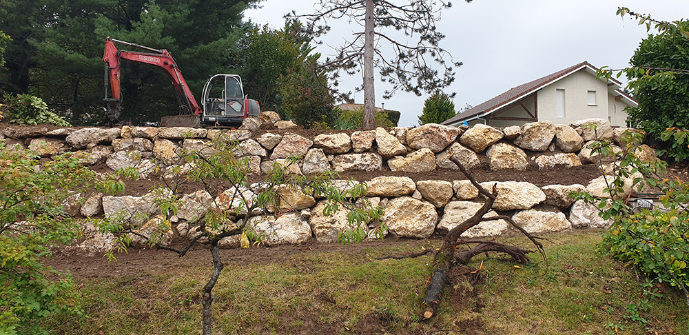 Aménagement d’un talus à Chantesse